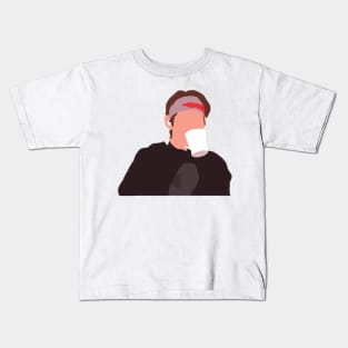 BTS V Ellen Meme Minimal Kids T-Shirt